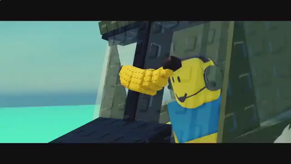 Explosive banana held by a character in a turret